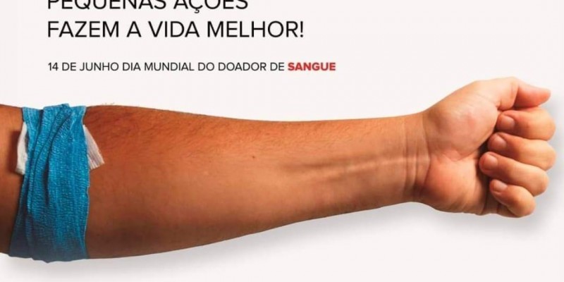 14 de Junho Dia Mundial do Doador de Sangue