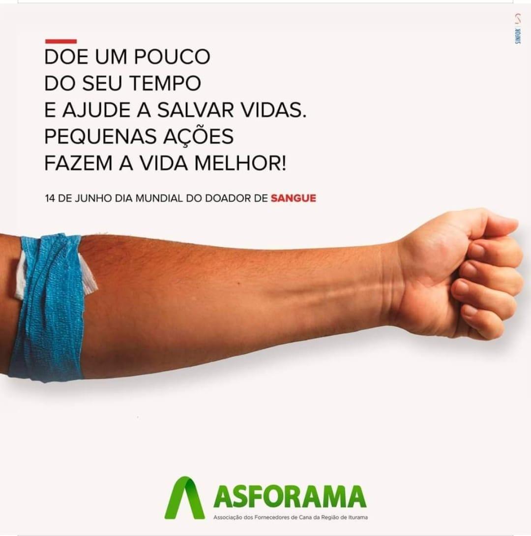 14 de Junho Dia Mundial do Doador de Sangue