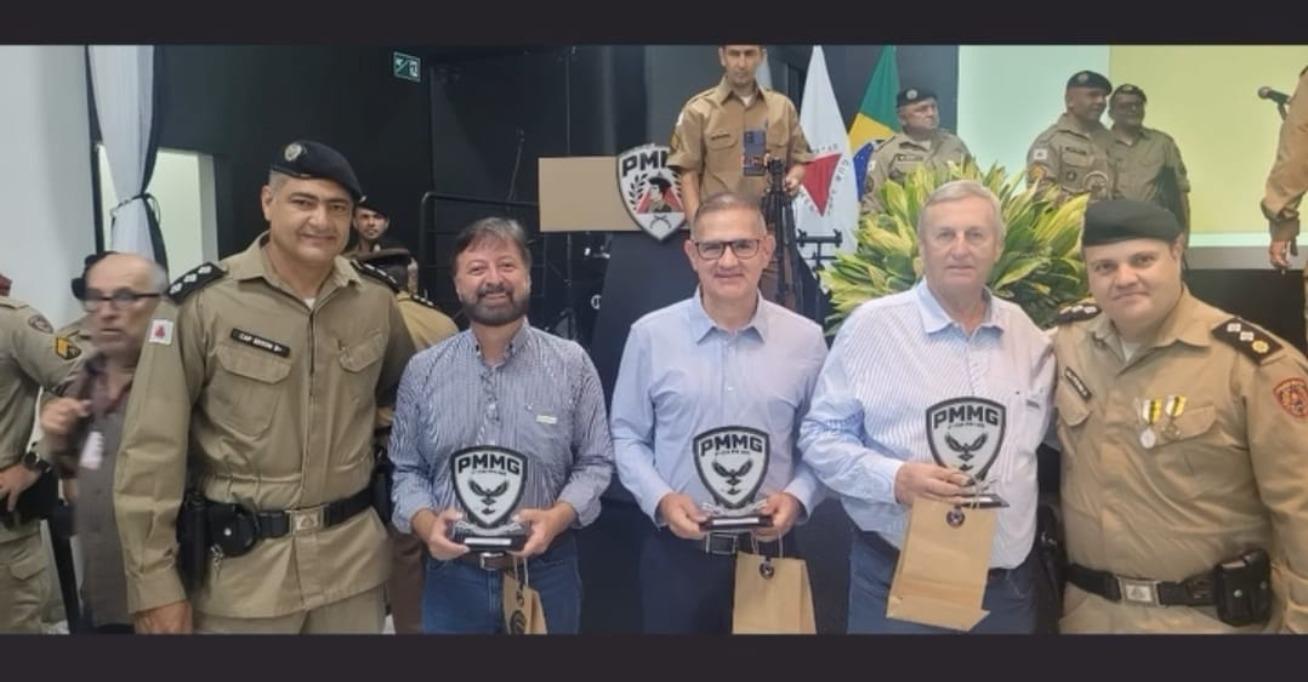 Lideranças da ASFORAMA e COPERAMA São Homenageadas em Solenidade de 20 Anos da 3ª Cia Independente da PMMG em Iturama